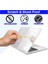 Apple Macbook Air 13 M1 Çip 2020 Kılıf A2337 A1932 A2174 Uyumlu Kılıf Şeffaf Kılıf Hava Menfezli Tam Koruma Kristal Kapak 4