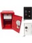 Metal Kumbara Mini Para Kasası Saving Bank - Kilitli Kasa Kumbara Boyut 12X10X18 1