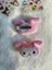 Sanrio My Melody Figürlü Yumuşak Peluş Dokulu Pembe Renk Pensli Kız Çocuk Yan Toka Ikili (Sticker Hediye) 2