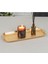 Tepsi Döküm Tepsi Kahve Çay Içecek Servis Dikdörtgen Tepsi 2 Kişilik 33X14CM Kulplu 1