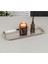 Tepsi Döküm Tepsi Kahve Çay Içecek Servis Dikdörtgen Tepsi 2 Kişilik 33X14CM Kulplu 2
