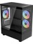 Aerocool Vıewport Mını Argb 3*12CM Fanlı Temperli Cam Yan Ön Panel USB 3.0 Matx Kasa 1
