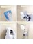 Home Yapışkanlı Krom Duş Askısı,banyo ve Duşa Kabin Için Yapışkanlı Mafsal,duş Başlığı Tutucu 2