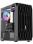 Arıya Ay7 Siyah 750W 80+ Argb 4X12CM Fan Temperli Cam Mesh USB 3.0 Atx Kasa 1