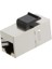 4380 Cat6 Jack Internet Kablo Birleştirici RJ45 Metal Dişi Dişi Ekleme Aparatı 3