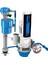 HYR460 Hydroright Hyrdroright Evrensel Su Tasarruflu Tuvalet Tamir Takımı, Çift Yıkama Valfi, Push Btton Kolu, Beyaz 1