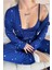 Gece Mavisi Nuit Stellaire Desenli Sabahlıklı Marlenka Pijama Takımı 5