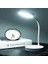 Dekoratif Dokunmatik D1931 Şarjlı 38 cm LED Masa Lambası Eve Ofis Çalışma Masası Fonksiyonel Lamba 3 Farklı Işık Tonu Ayarlanabilir 3