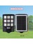 Solar Aydınlatma Güneş Enerjili Lamba 100W Kumandalı 108 LED Bahçe Sokak Aydınlatma Lambası 6V/30W 5