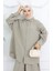 Tunik Pantolon Ikili Takım 4065-01 Limon Küfü Yeşili 3