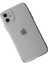 iPhone 11 Kılıf Pc Sert Şeffaf Kılıf Mika Kılıf Sararmaz Kılıf Slim Ince Kılıf - Şeffaf 3