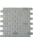 Mutfak Tezgah Arası, Iç ve Dekorasyonda Tüm Yüzeyler Için, 23X48 mm Gri-Gümüş Mix, 30X30 cm. Fileli Kristal Cam Mozaik. ( 11 File Karo = 1 M2 Fiyatıdır ) 1