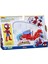 F6777 Spidey ve Inanılmaz Arkadaşları - Motorsiklet ve Figür +3 Yaş 3