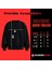 3 Iplik Antik Şıklık Siyah Unisex Oversize Sweatshirt 2