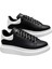 Alexander Mcqueen Men's Sneakers - Sneaker In Black/white - Alexander Mcqueen Erkek Sneak 2