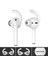 Apple Için Şarj Kutulu (2016)/(2019)/ ve Kablosuz Şarj Kutulu (2019) 2 Çift Kulaklık Kapağı Silikon Kulaklık Başlıkları Kapakları, Boyut: S + L-Beyaz (Yurt Dışından) 2
