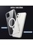 iPhone 11 Kılıf Magsafe Özellikli Pc Sert Şeffaf Kılıf Mika Kılıf Sararmaz Kılıf Slim Ince Kılıf - Şeffaf 2