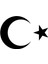 Autosticker^#ay Yıldız (Oto-Motor-Laptop-Duvar-Dekor) 10 x 6 cm 1