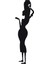 Autosticker^#afrikalı Kadın (Oto-Motor-Laptop-Duvar-Dekor) (Tip 8) 20 x 66 cm 1