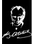 Autosticker^#ataturk Imzalı Sticker (Oto-Motor-Laptop-Duvar-Dekor) 10 x 10 cm 3