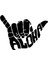 Autosticker^#aloha El Illustration Duvar Dekor Sticker 30 x 21 cm 1