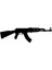 AUTOSTICKER^#AK47 Kalaşnikof Sticker (Oto-Motor-Laptop-Duvar-Dekor) 20 x 4 cm 1