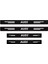 Autosticker^#audi Modelleri Için Uyumlu Grafen Karbon Oto Kapı Eşiği 4 Adet 1