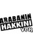 Autosticker^#arabanın Hakkını Ver Sticker (Oto-Motor-Laptop-Duvar-Dekor) 20 x 12 cm 1