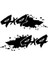 Autosticker^#4x4 Çamur Sıçramış Oto Yan Cam Sticker 10 x 8 cm Sağ/sol 2 Adet 1