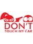 Autosticker^#arabama Dokunma Ingilizce Sticker (Oto-Motor-Laptop-Duvar-Dekor) 10 x 6 cm 2
