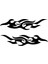 Autosticker^#alevler Sticker (Oto-Motor-Laptop-Duvar-Dekor) 10 x 2 cm 1