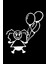 Autosticker^#balonlu Çocuk Sticker (Oto-Motor-Laptop-Duvar-Dekor) 10 x 12 cm 3