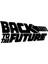 Autosticker^#back To The Future Sticker (Oto-Motor-Laptop-Duvar-Dekor) 20 x 8 cm 1