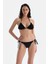 Siyah Üçgen Küçük Bikini Üst 4