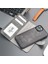 Mıknatıslı Ayrılabilir Cüzdanlı Gri Renk Kişiselleştirilebilir Apple iPhone 14 Telefon Kılıfı 5