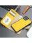 Mıknatıslı Ayrılabilir Cüzdanlı Sarı Renk Kişiselleştirilebilir Apple iPhone 15 Telefon Kılıfı 5