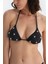 Siyah Üçgen Küçük Bikini Üst 5
