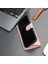 Mıknatıslı Ayrılabilir Cüzdanlı Pembe Renk Kişiselleştirilebilir Apple iPhone 15 Telefon Kılıfı 4