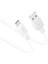 Linktech K448 Micro USB Data/şarj Kablosu 1mt 2.4A Beyaz 1