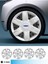 Dacia Lodgy 15 Inç Jant Kapağı Amblemli Gri (4-Adet) 152 MJDT-MB-8220 1