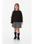 Kolu Fiyonk Detaylı Bisiklet Yaka Kız Çocuk Sweatshirt 2
