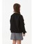 Kolu Fiyonk Detaylı Bisiklet Yaka Kız Çocuk Sweatshirt 5