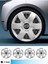 Citroen C4 Grand Picasso 16 Inç Jant Kapağı Amblemli Gri (4-Adet) 156 MJDT-MB-8451 1