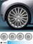 Opel 13 Inç Jant Kapağı Amblemli Gri (4-Adet) 134 MJDT-MB-125 1