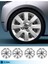 Honda Civic 15 Inç Jant Kapağı Amblemli Gri (4-Adet) 127 MJDT-MB-10587 1