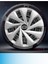 Renault Fluence 15 Inç Jant Kapağı Amblemli Gri (4-Adet) 130 MJDT-MB-6164 2