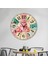 Renkli Retro Mutfak Duvar Saati 35x35cm, Şık ve Fonksiyonel Tasarım 1