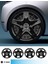 Seat Leon 14 Inç Jant Kapağı Amblemli Piano Black (4-Adet) 201 MJDT-MB-9634 1