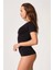 Modlive Siyah Emay 5004 Soft Yarım Kollu Atlet 1