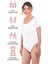 Modlive Beyaz Emay 1926 Soft Yarım Kollu Body 3